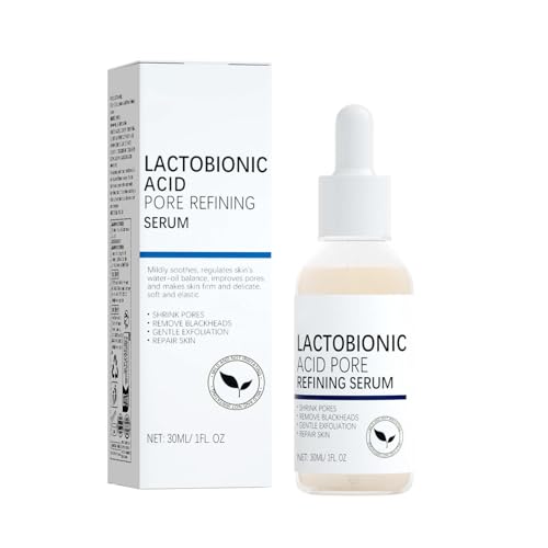 Sérum Renovador Diario con Ácido Lactobiónico - Exfolia y Refina los Poros Suavemente, Calma e Hidrata para una Piel Más Suave y Lisa, 30 ml