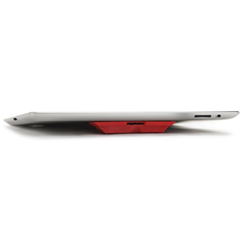 Gwee - Racer, Microfiber Screen Cleaner, Perfect for Computers & Tablets, Easily Attaches to Your Device for Quick Access, Ultra-Fresh Antimicrobial Protection, Red