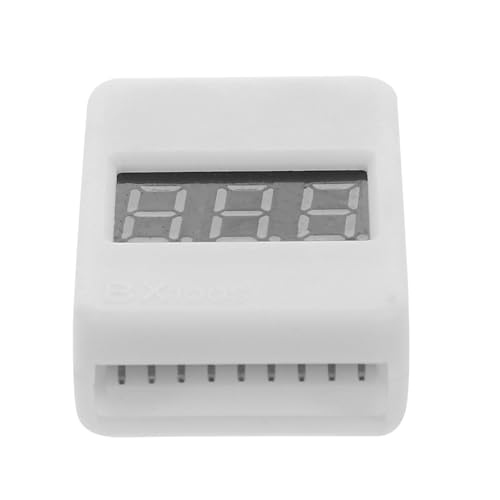 BELLIFFY Battery Capacity Checker - Lipo Battery Tester Portable Low Voltage Alarm