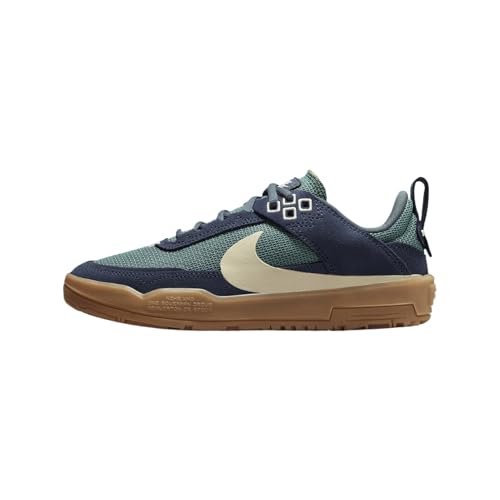 Nike SB Day One Big Kids' Skate Shoes (FN4210-401, Thunder Blue/Vintage Green/Gum Light Brown) Size 5