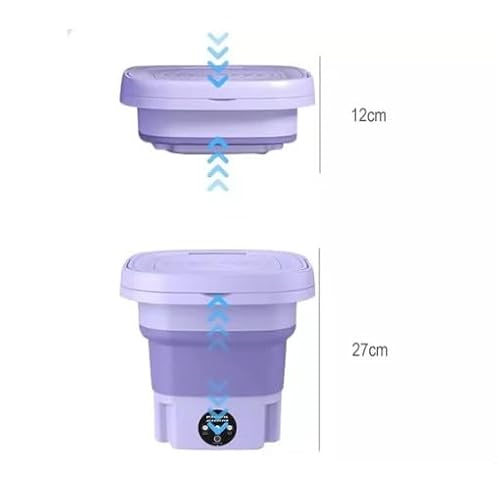 Mini Máquina De Lavar Portátil Dobrável, Máquina De Lavar De Viagem, Quartos, Faculdade, Pratica, Ro
