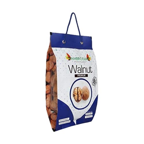 Image of Ambrosia Premium Walnuts with Shell 500g | Chile New Crop Walnuts | Handcrack fresh akhrot