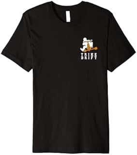 Trike Drift Logo Emblem Drifting Tricycle Drift Trike Premium T-Shirt