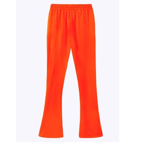 Men Y2K Stacked Flared Sweatpants Athletic Casual Loose Fit Sweatpants Big and Tall Drawstring Running Pant3