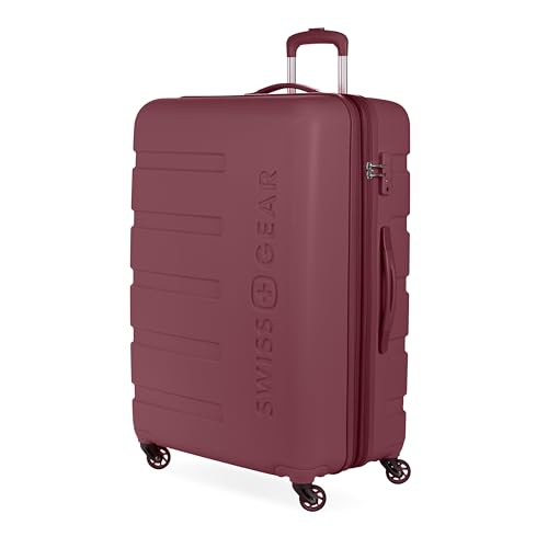 SWISSGEAR Signature Hardside Expandable Checked Large Spinner Luggage, ABS...