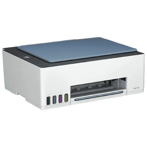 Image of Printer Smart Ink Tank 585 All in One Multi Function Color Ink Tank Printer Free Data Cable Print /Scan /Copy with Up to 4000 Black & 6000 Color Pages of Ink in Box (Ink Bottle Included)