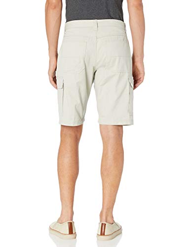 Wrangler Authentics Men's Classic Relaxed Fit Cargo Short, Dark Putty, 36 - Thumbnail 3