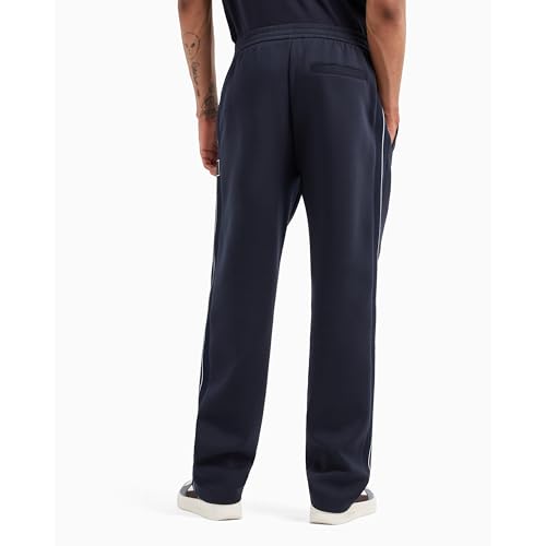 Armani Exchange Men's Stretch Cotton Sweatpant with Contrast Stripe Ax Logo4