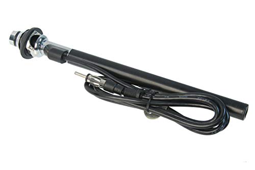 Antena manual universal de mástil cromado resistente URO Parts AUTA770B 3