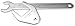 Performance Tool W80585 Ford Fan Clutch Wrench Set