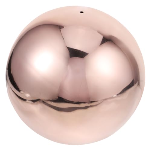 Gogogmee Sfera Da Giardino in Acciaio Inossidabile Lucidata Specchio Sfera Cava Riflettente Ornamento Per Esterni