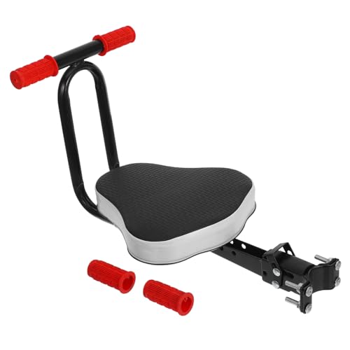 Toyvian 1Pieza Asiento Plegable para Bicicleta Ajustable Asiento para Bicicletas Eléctricas Negro