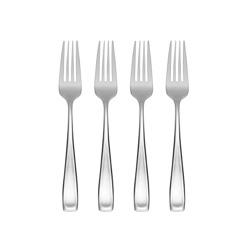 Oneida Moda Salad Forks, Stainless Set of 4