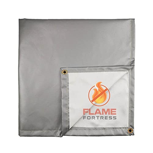 Couverture de soudage en fibre de verre ignifuge et étanche pour la maintenance