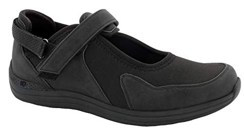 Image of Drew Women's Buttercup Mary Jane Sneaker with Adjustable Strap Strech Upper Comfortable Walking Shoe