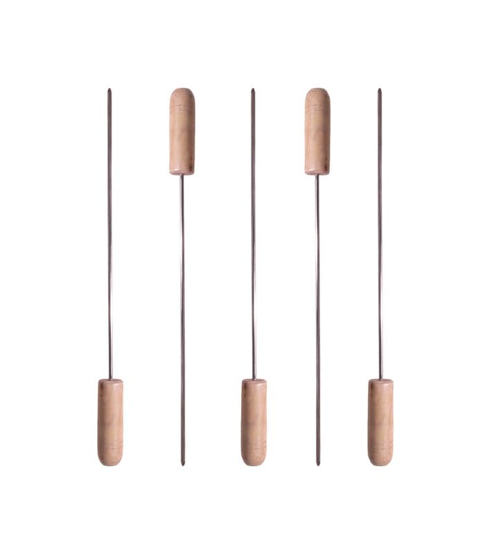 Peng Essentials Wooden Skewers - A Barbeque Accessories for Roasting and More Culinary Delights - Set of 5 (B09N6XX63W) Amazon Price History, Amazon Price Tracker