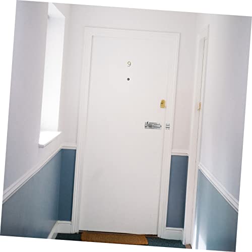 CUBTOL Pino De Aço Inoxidável 4 Peças Roupas Masculinas Portas Deslizantes Fechadura Da Porta Retro