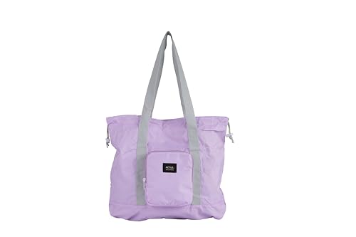 [�A�N�^�X]�g�[�g�o�b�O �܂��� �y�� �L�����[�I�� ���s�o�b�O �G�R�o�b�O 5W1H�p�b�J�u�� New York PM1:00 (labender)