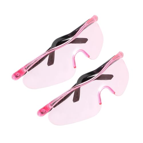 DECORNIJIA 2 Pezzi Occhiali Protettivi Unisex per Sicurezza Laboratorio Protezione Occhi da Polvere e Luce Design Confortevole per Gioco e attività all Aperto