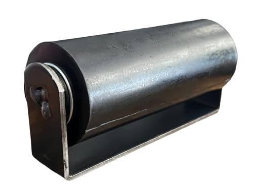 JM Steel. Guiding Rollers for Sliding Gates, 6 inches, Pack of 1, Weld-on Bracket
