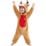 Photo Gallery dianzan tuta renna per bambini, costume natalizio renna, pigiama in flanella con cappuccio, tuta animali per bambine e bambini, costumi natalizi per bambini Photo Gallery dianzan tuta renna per bambini, costume natalizio renna, pigiama in flanella con cappuccio, tuta animali per bambine e bambini, costumi natalizi per bambini