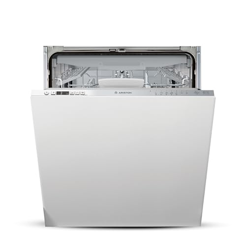 Ariston Built In 60cm Fully Integrated Dishwasher, 14 Place Setting & 7 Programs, 3 Racks, Inverter Motor With Fast Wash and 3D Zone Wash, Silent Dishwasher, Made In Poland, LIC3C26WF