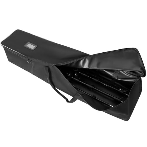 Image of Multifunctional Tripod Bag 50 X 10 X 10 Inches / 127 X 25.5 X 25.5 cm Heavy Duty Tripod Carrying Case with Handle for Lights, Speakers, Cameras, Booms, Microphone Stands, Black
