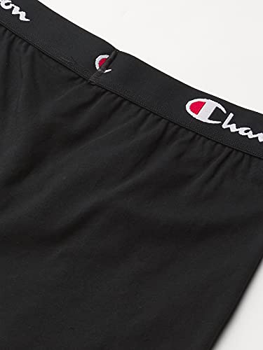 Champion Men's Everyday Cotton Stretch Boxer Briefs 3-Pack, 2 New Ebony/Oxford Grey Heather, Large #TOP1