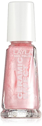 Layla Cosméticos 1243R23-112 Efecto Cerámica Esmalte de Uñas - amor rosa nacarado, 1er Pack (1 x 0:01 l) Cover