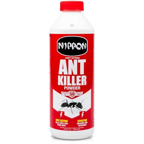Nippon Ant Killer Powder 500g – Long-Lasting Insecticide for Ant Nests, Crawling Insects, and Wasp Control – Indoor and Outdoor Use