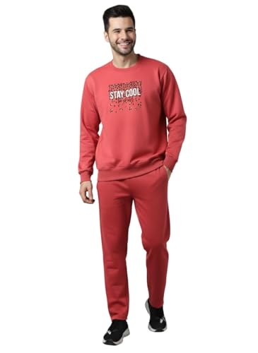 Image of Mack Jonney Graphic Print Track Suit for men | Co-ord Set | Warm Fleece Tracksuit Set | Full Sleeve Sweatshirt