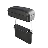 【TOO-FREE INSTALLATION】- Just insert into to the seat .And there is 3M tape on the side of the armrest box, you need to tear it off and paste it to the center control box of the car,this will help you reinforced armrest box.