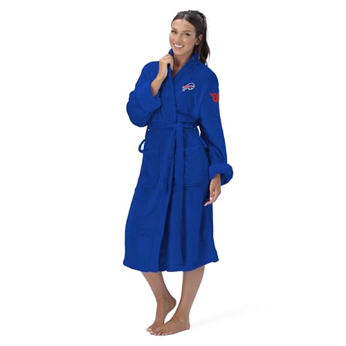 NORTHWEST The Company Official NFL S/M Silk Touch Bath Robe with Number, Team Colors, 25