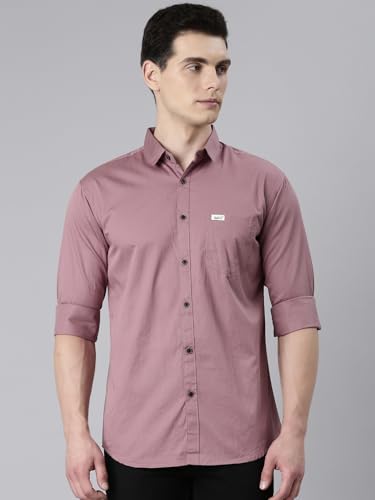 Image of Majestic Man Men Classic Slim Fit Pure Cotton Casual Shirt