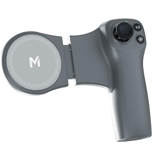 MOVMAX Wireless Remote Controller for DJI Osmo Pocket 4/3/2 Magsafe Phone Holder Mount with Hall Effect Joystick Long Battery Life Bluetooth Connetction DJI Osmo Pocket Controller Accessories