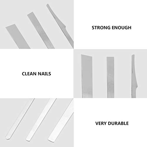 Minkissy 47HAP6RXLF2692002KJJ 3Pcs Pedicure Knife Professional Pedicure Nail Knife Set Toenail Knives Cuticle Remover Foot Repair Sharp Blade Kit thumb #2