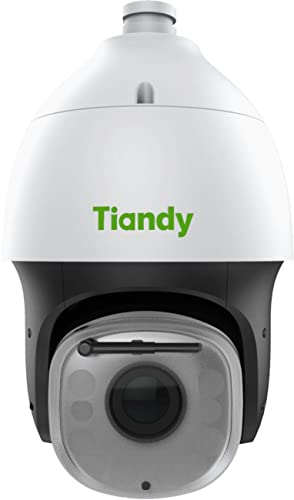 Tiandy TC-H356Q Spec: 30X/IW/E++/A/V3.0 Ultra Series 5MP PTZ Camera, PoE++, Smart IR, Auto-Tracking, 2592x1944 at 30fps, Micro SD Storage Slot Up to 512GB, Wiper, Built-in Speaker, Face Capture Mode