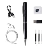 GizmoGlee 64GB Voice Recorder Pen, One-Touch Recording & MP3 Player, HD Noise Reduction, Playback While Writing, Ideal for Business Meetings, Interviews, Students