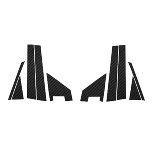 Láminas de fibra de carbono de alta calidad para pilares de Nissan Sylphy 2012 a 2019 1