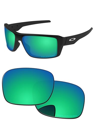 Image of Replacement Lenses for Oakley Double Edge OO9380 66mm Sunglass - Precision Fit, UV Block & Impact Resistant