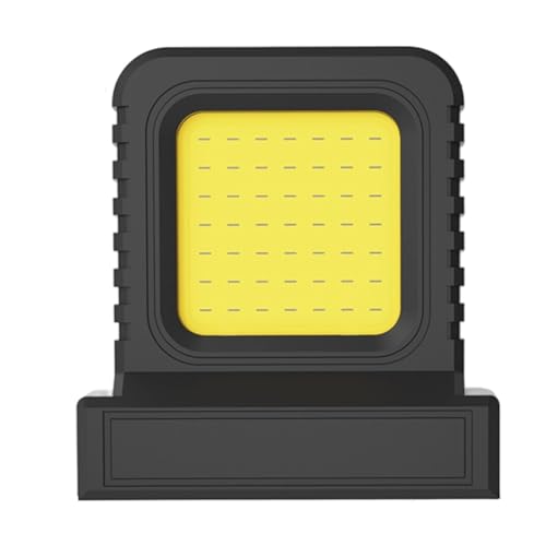Sucritude Lámpara LED Inalámbrica - Luz LED Ajustable De Alta Luminosidad Y Resistente Para Herramientas Con Batería De Litio - Muy Luminoso para Garaje Reparación Coches Camping Electricistas