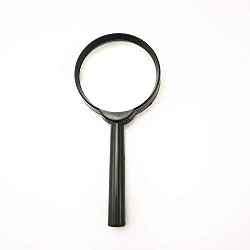 Lente d'ingrandimento ad alto ingrandimento Manico in plastica Lente d'ingrandimento Facile da leggere Carattere piccolo di madre e padre Lente d'ingrandimento portatile Lente d'ingrandimento portati