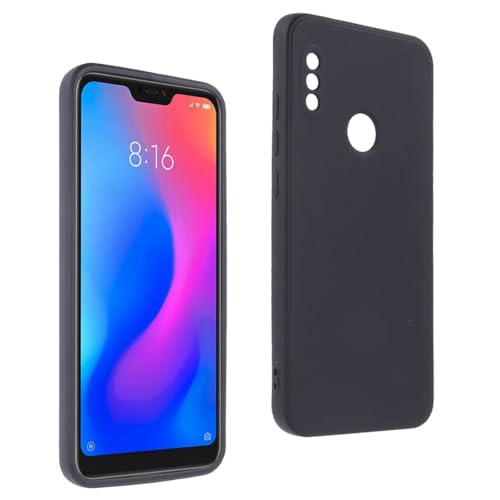 Funda Carcasa para XIAOMI REDMI 6 Pro - MI A2 Lite, Anti-Deslizante Negra, Elegante y Ligera, TPU Flexible Premium