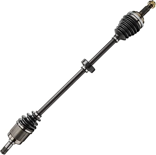 Image of Detroit Axle - Front 2pc CV Axles for 92-00 Honda Civic, 97-00 Acura EL, 2 CV Axle Shafts Assembly 1992 1993 1994 1995 1996 1997 1998 1999 2000 Replacement