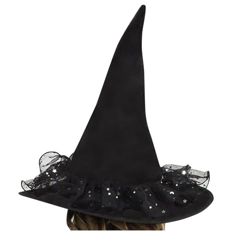 Disfraz de Bruja Brillante Talla Grande 12-14 Negro miniatura 3