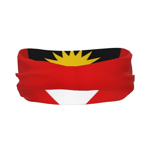 Image of Cute Flag Headbands Women Men Flag Sweatband Sports Headband for Running, Cycling, Yoga Gym, Working Out
