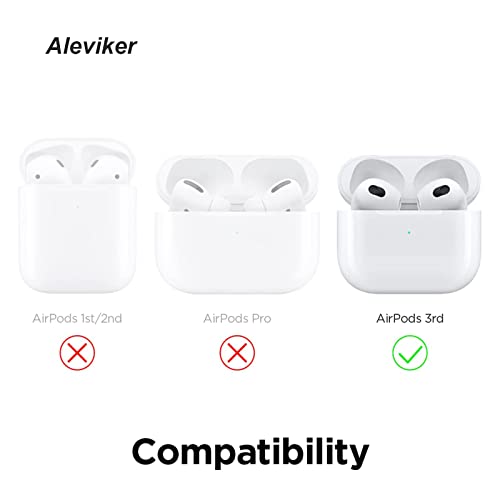 Luxury Airpods 3 Case With Shell Pearl Keychain Bling Marble Design Hard Tpu Cover Compatible With Airpods 3Rd Generation Case For Girls And Womens #TOP5