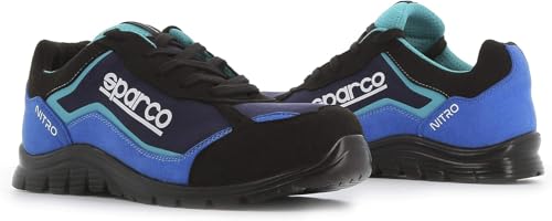 Sparco - Nitro Petter Esd S3L Sr Fo - Scarpe Antinfortunistiche Unisex Running - Calzature Da Lavoro Idrorepellenti - Puntale Composito - Suola Antiscivolo - Traspiranti - Eu 44 - 3