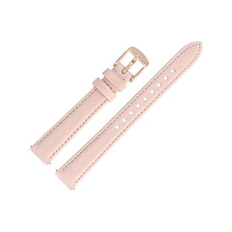Fossil Uhrenarmband 14mm Leder Pink Cover