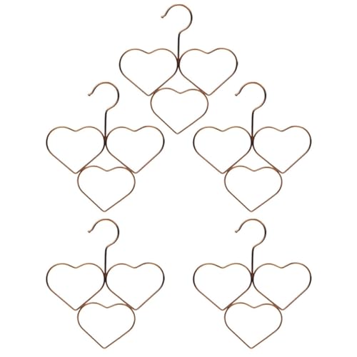 Cabilock Grucce Per Cravatte E Sciarpe Confezione Da 5 Porta Sciarpe Per Armadio Grucce Multifunzionali Salvaspazio